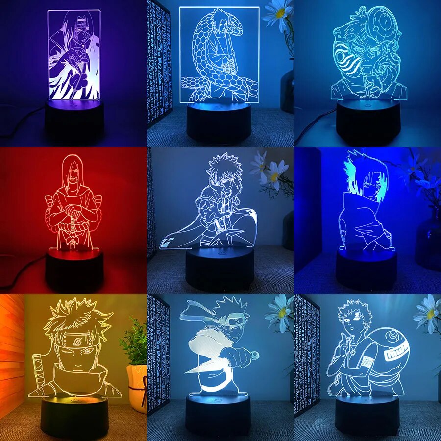 Naruto Anime LED Lamp
