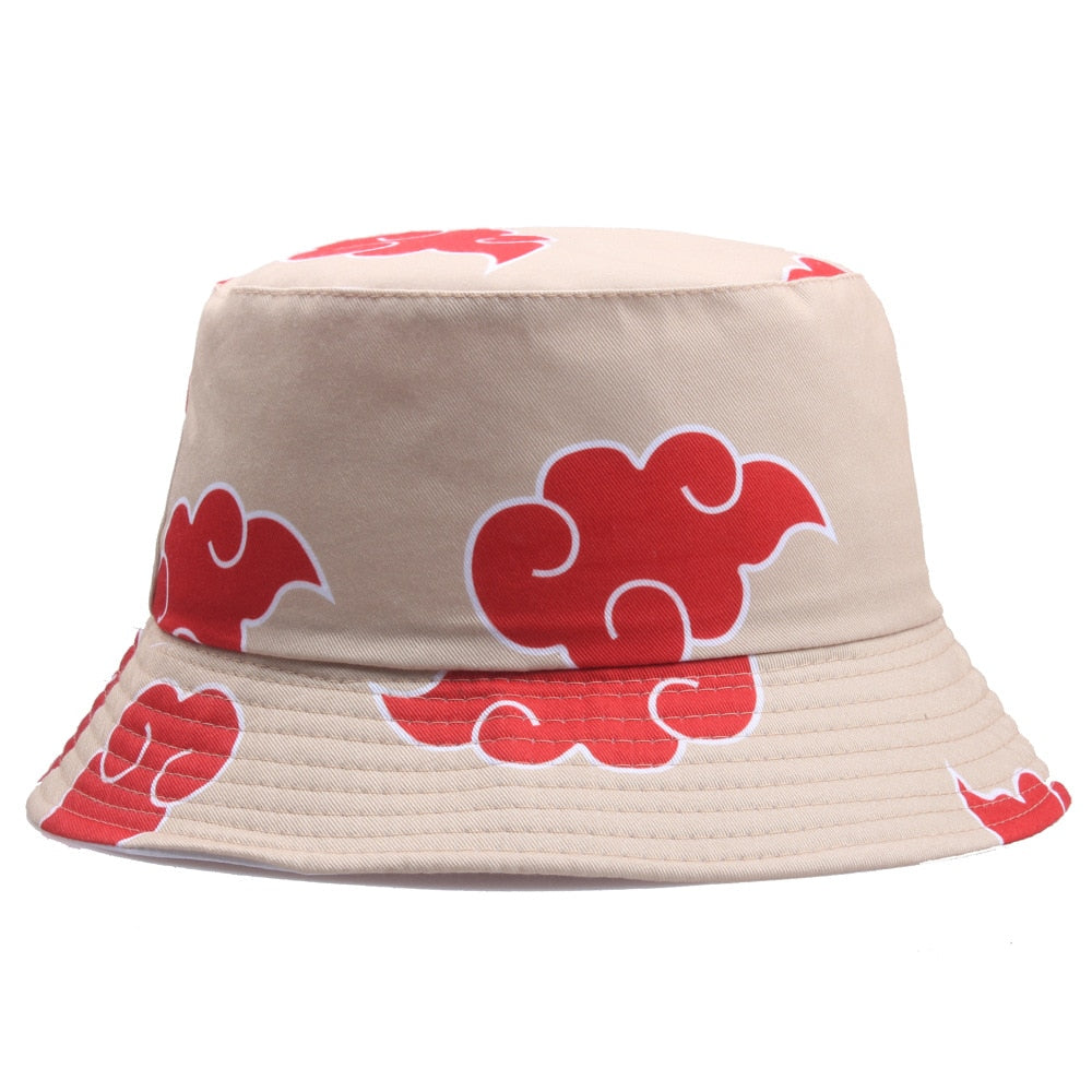 Red Cloud Embroidery Bucket Hat - Shinobi