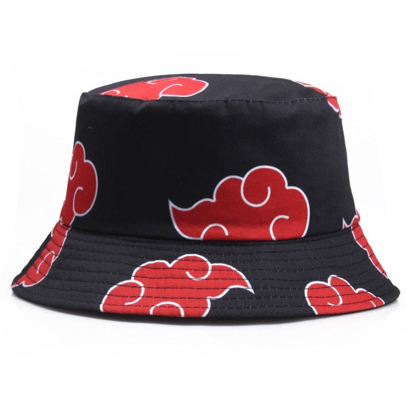 Red Cloud Embroidery Bucket Hat - Shinobi